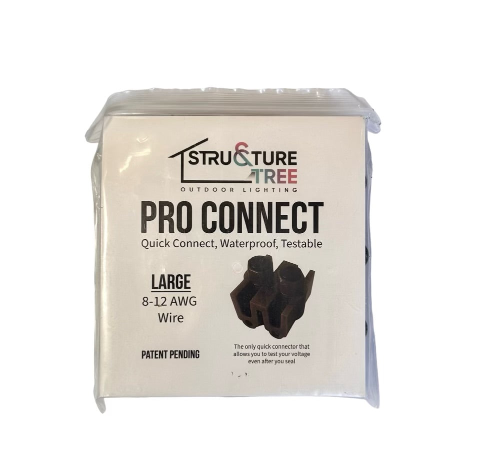 PRO-Connect Large Landscape Lighting Connector 12-Pack