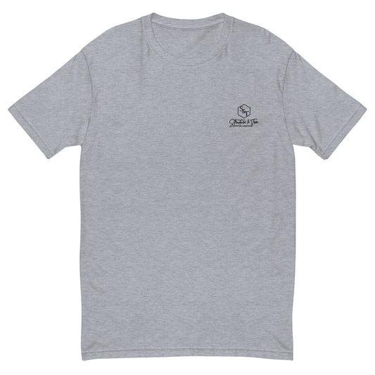 S&T Luxury Short Sleeve T-shirt Black Logo