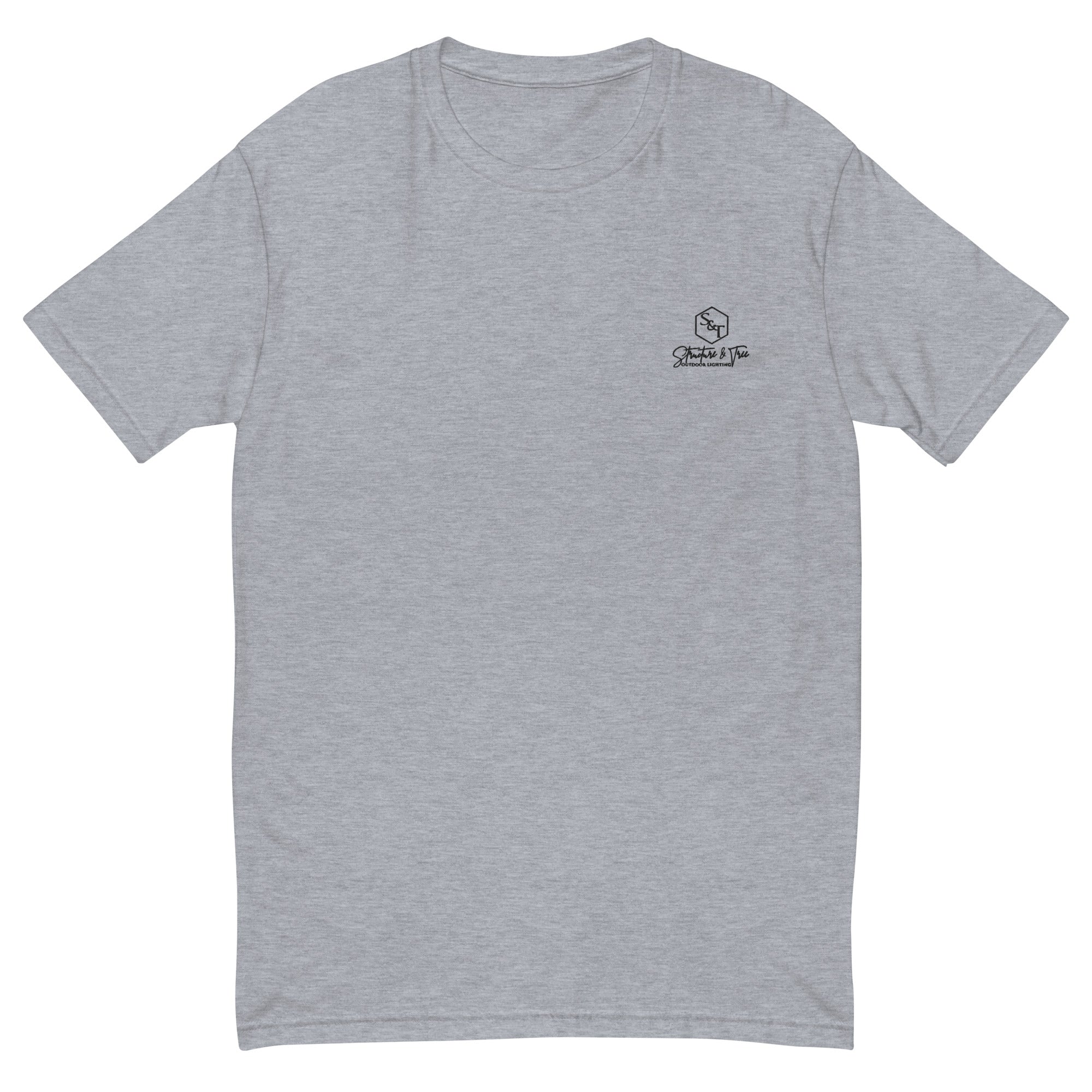 S&T Luxury Short Sleeve T-shirt Black Logo